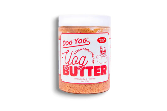 Dog Yog - Strawberry & Flaxseed Peanut Butter