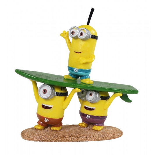 Penn Plaxx - Aquarium Ornament Minions Beach Buddies Small