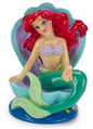 Penn Plaxx - Aquarium Ornament Little Mermaid Ariel On Shell Throne Small