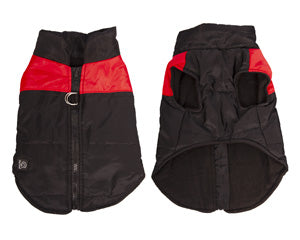 Pet One - Parka Dog Coat Red - Pets Wonderland