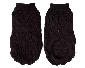 Pet One - KomfyKnit Dog Jumper Icelandic Black - Pets Wonderland