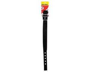 Pet One - Nylon Adjustable 20mm Padded Collar Black