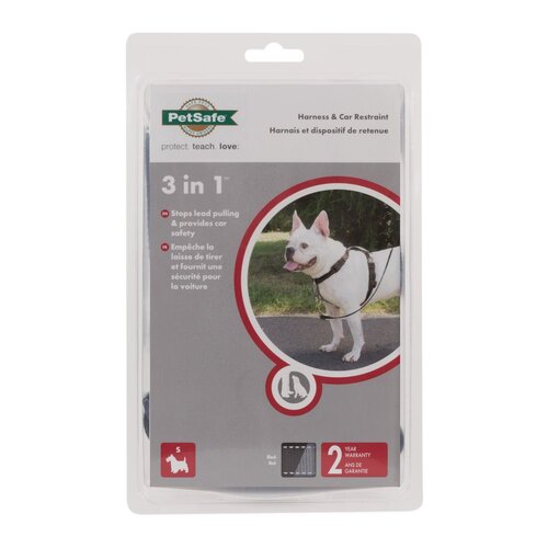 Petsafe - 3 In 1 Harness And Car Restraint Small