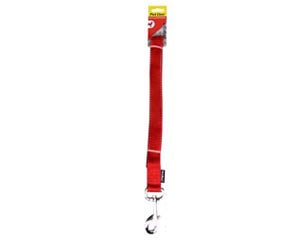 Pet One - Red Lead Nylon Reflective 10mm - Pets Wonderland