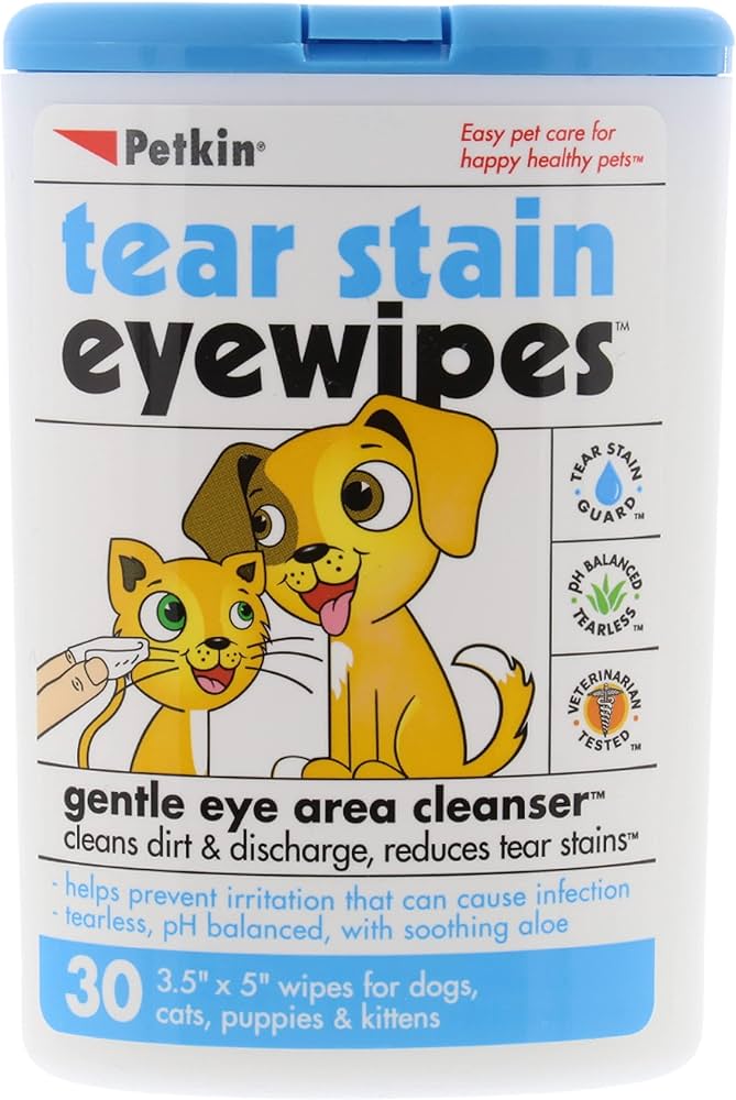 Petkin - Tear Stain Eyewipes