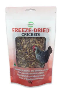 Pisces - Freezedried Crickets Poultry 50g