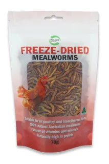 Pisces - Freezedried Mealworms 70g