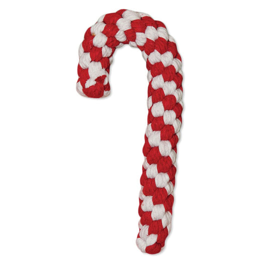 Prestige - Xmas Candy Cane Dog Rope Toy - Pets Wonderland