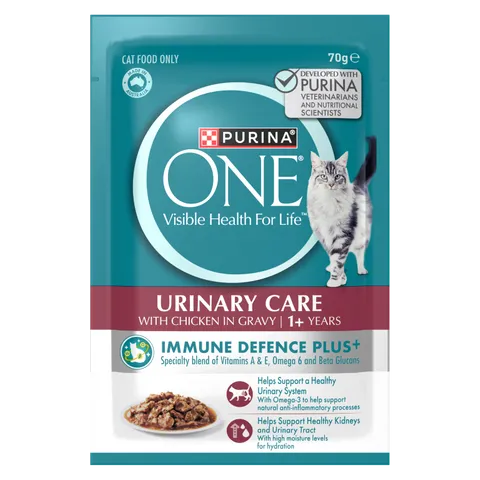 Purina One - Adult Cat Chicken Pouch Urinary Care 70g - Pets Wonderland