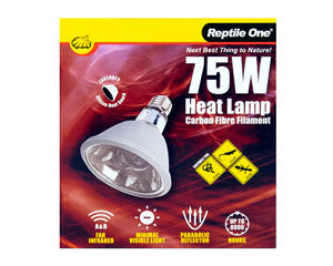 Reptile One - Infrared FAR Heat Lamp - Pets Wonderland