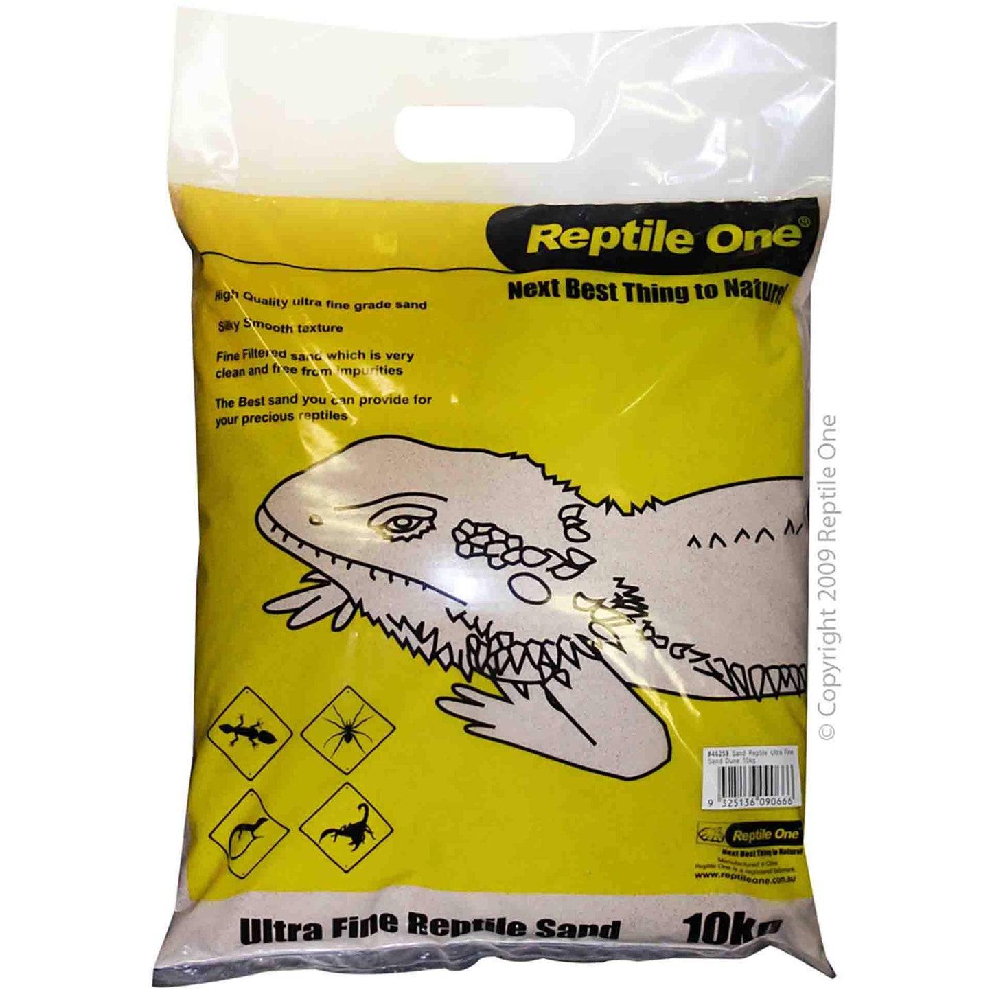 Reptile One - Ultra Fine Dune Sand White