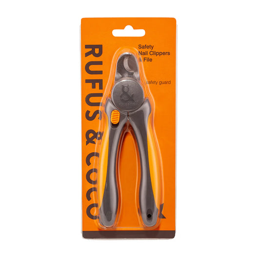 Rufus & Coco - Safety Nail Clippers & Nail File - Pets Wonderland