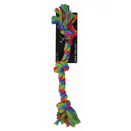Scream - 3 Knot Rope Dog Toy - Pets Wonderland