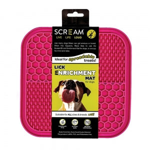 Scream - Square Lick Mat - Pets Wonderland