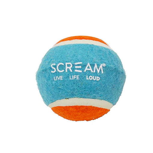 Scream - Small Tennis Ball - Pets Wonderland