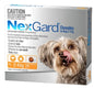 NexGard - Very Small Dogs 2-4kg Flea, Tick, Lice & Mite (Orange)