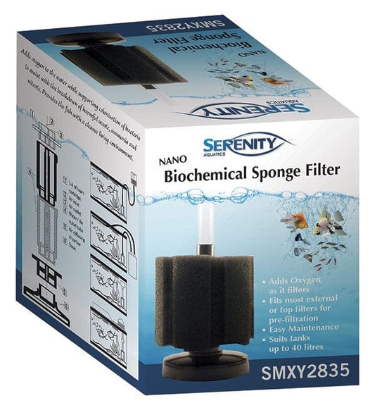 Serenity - Biochemical Sponge Filter Nano (Smxy2835 Up To 40L)