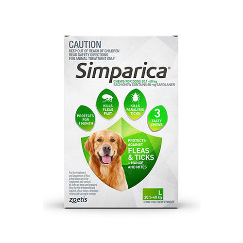 Simparica - Chews for dogs 20.1-40kg
