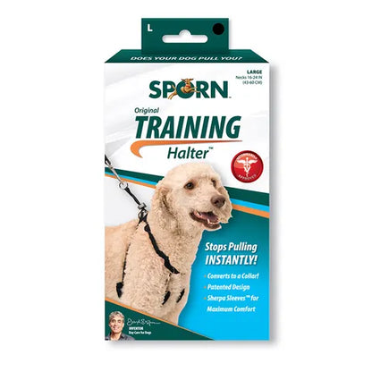Sporn - Training Halter Harness Black - Pets Wonderland
