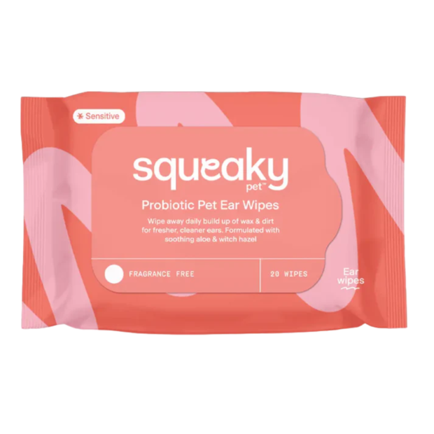 Squeaky - Probiotic Ear Wipes 20 Pack