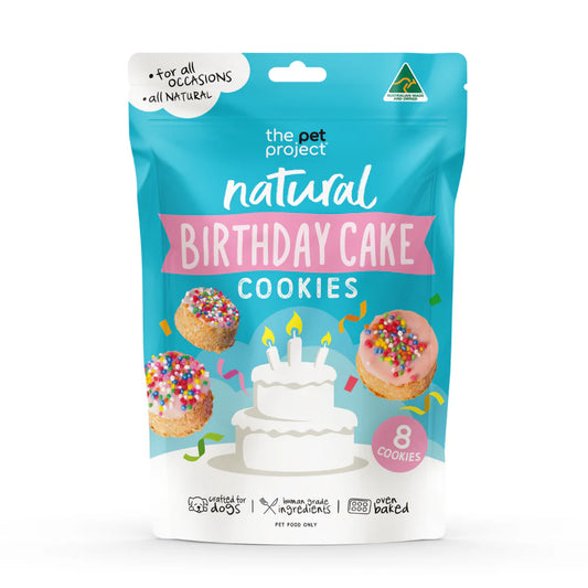 The Pet Project - Birthday Cake Cookies 8 Pack - Pets Wonderland