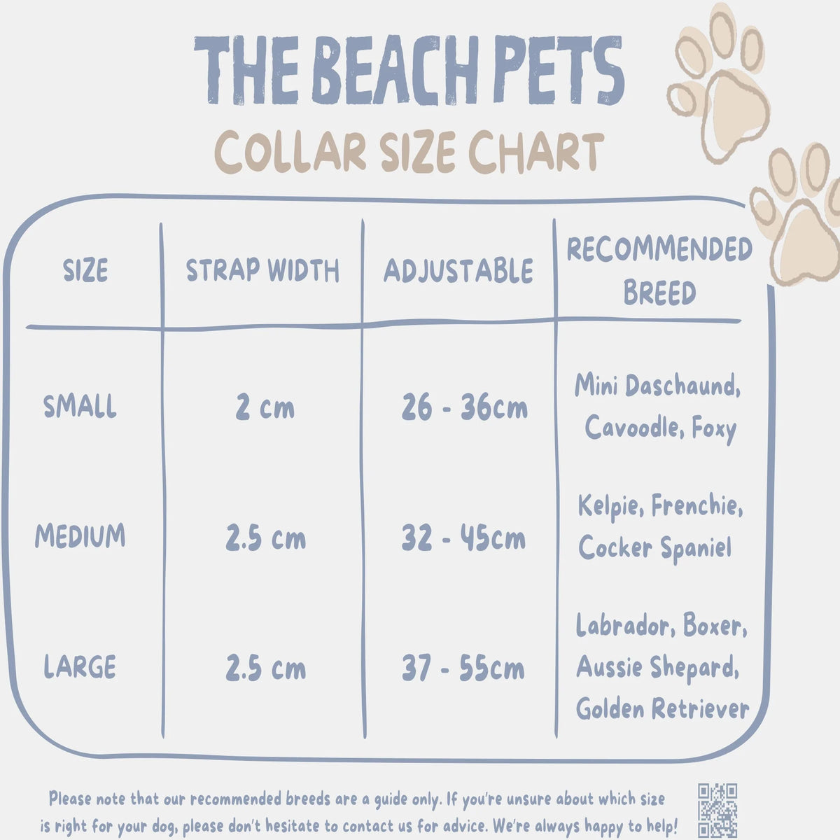 The Beach Pets - Waterproof Dog Collar