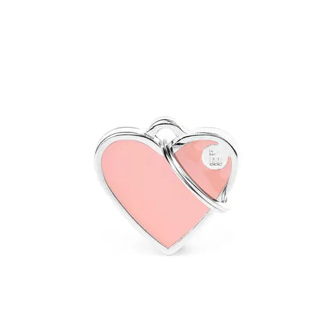 My Family - Basic Handmade Heart Pastel Pink