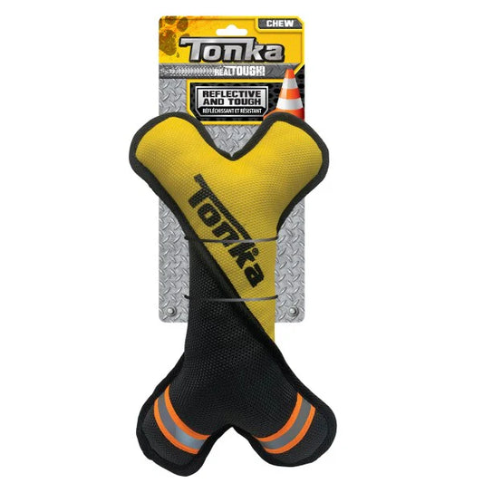 Tonka - Dog Toy Tuff Twist Bone - Pets Wonderland