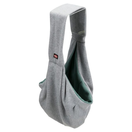 Trixie - Junior Front Carrier Light Grey & Mint - Pets Wonderland
