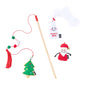 Zippy Claws - Holiday Zippystick Santa w/ Cookies & Milk - Pets Wonderland