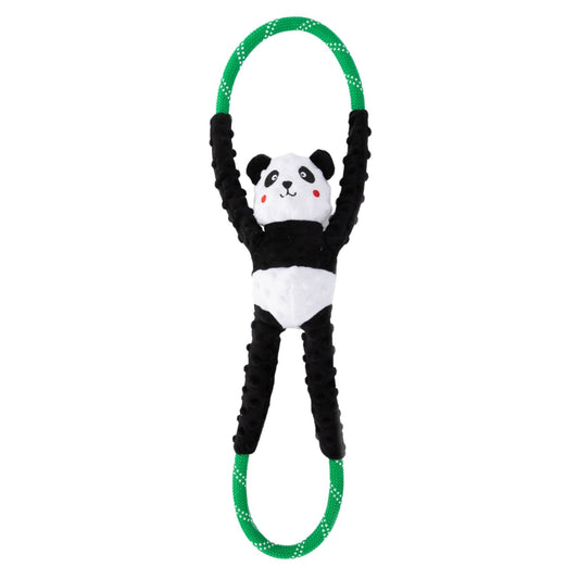 Zippy Paws - Ropetugz Panda - Pets Wonderland
