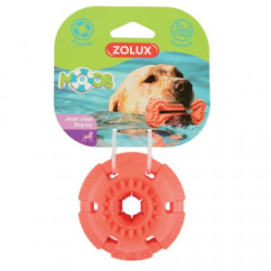 Zolux - Moos Toy Ball 9.5cm Coral - Pets Wonderland