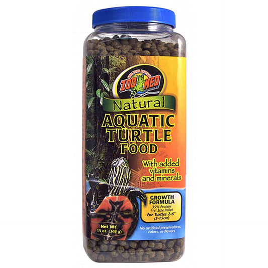 Zoo Med - Aquatic Turtle Food Growth Formular 365g - Pets Wonderland