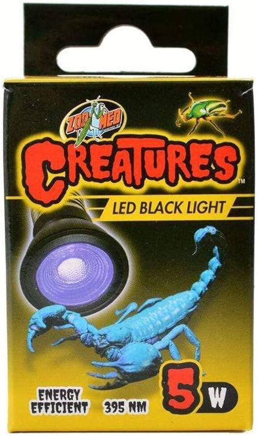 Zoo Med - Creatures Led Black Light 5w - Pets Wonderland