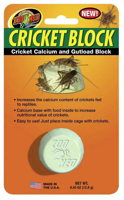 Zoo Med - Cricket Calcium & Gutload Block