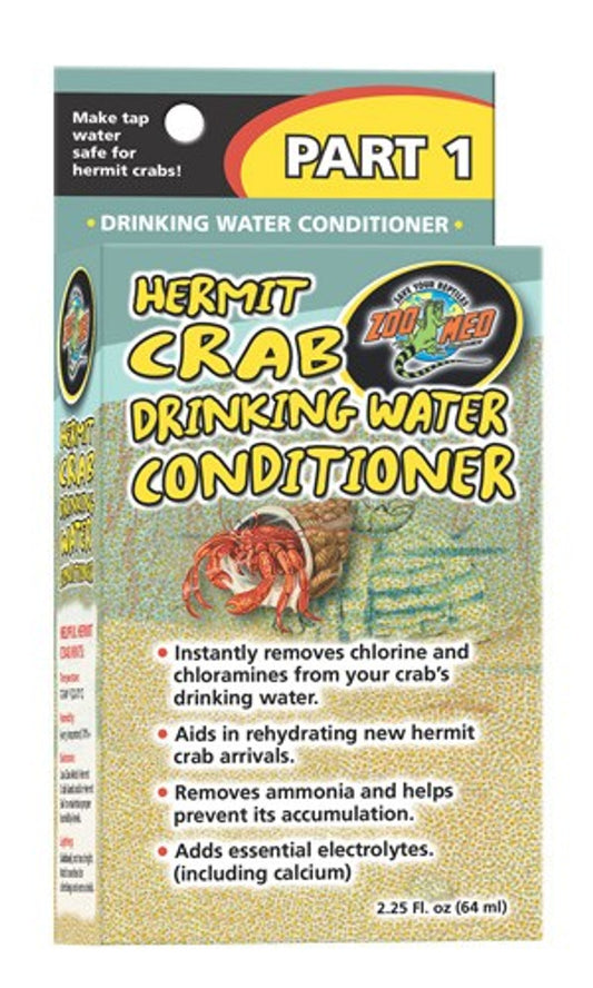 Zoo Med - Hermit Crab Drinking Water Conditioner - Pets Wonderland