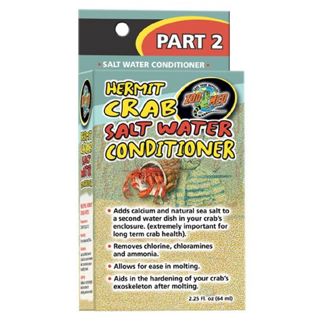 Zoo Med - Hermit Crab Salt Water Conditioner