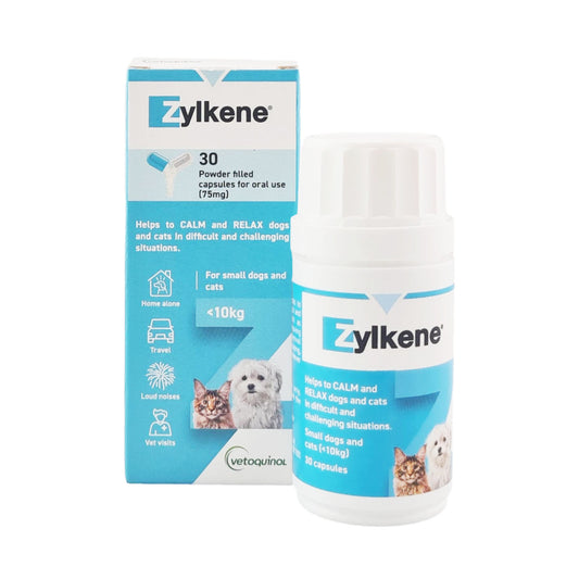Zylkene - Small Cat & Dog Calm & Relax 30 Tablets - Pets Wonderland