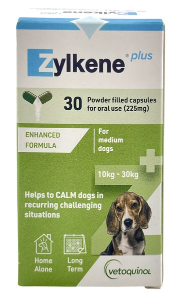 Zylkene - Medium Dog Calm & Relax PLUS 30 Tablets - Pets Wonderland