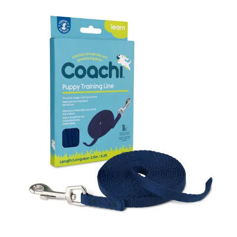 Coachi - Puppy Training Line Navy 2.5m