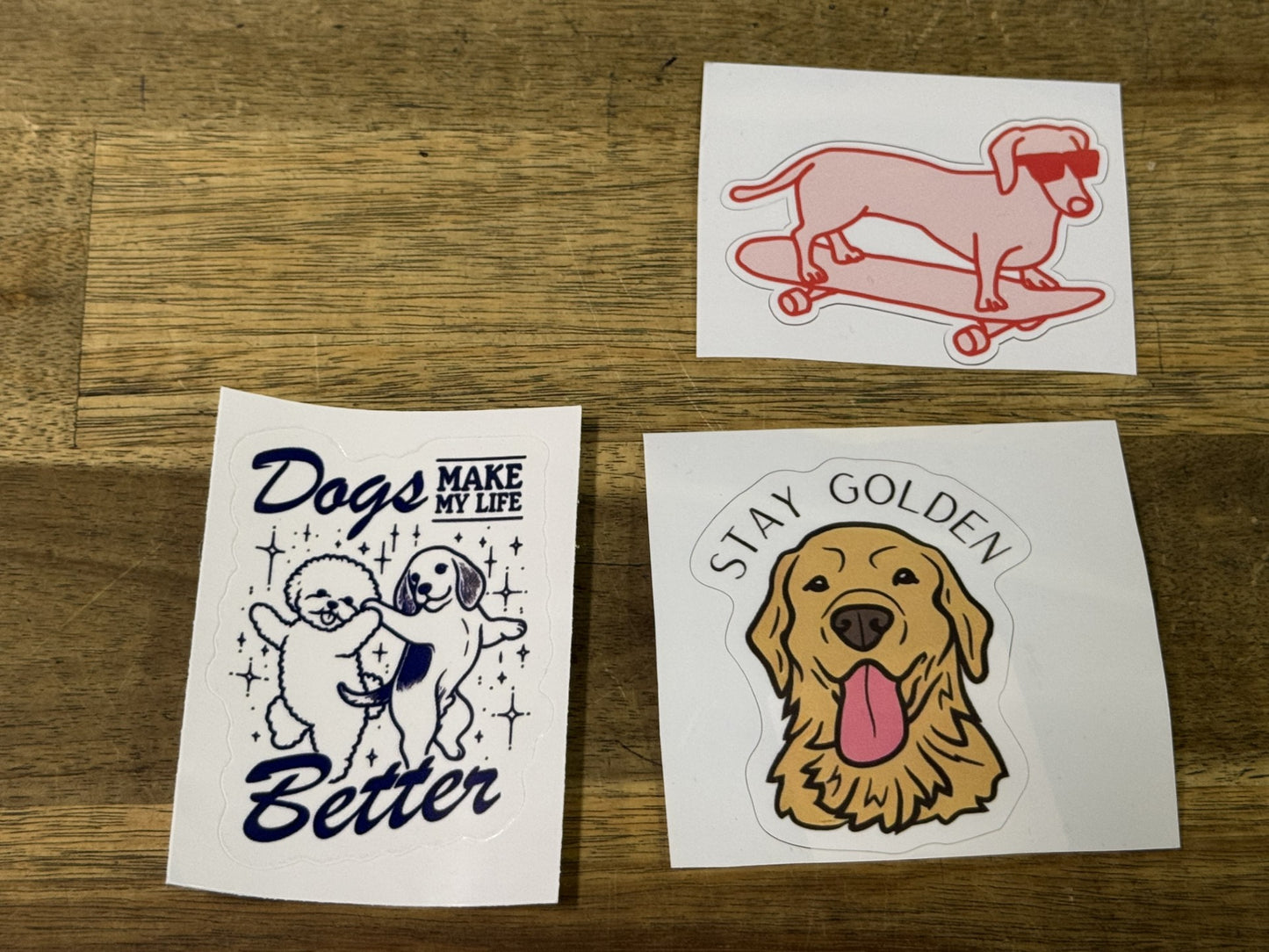 Doggy Vinyl Stickers