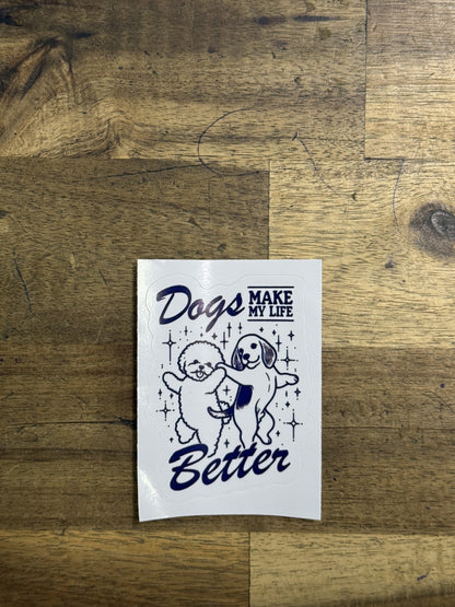 Doggy Vinyl Stickers