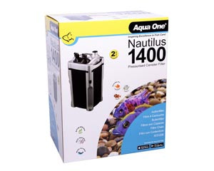 Aqua One - Nautilus 1400 Canister Filter - Pets Wonderland