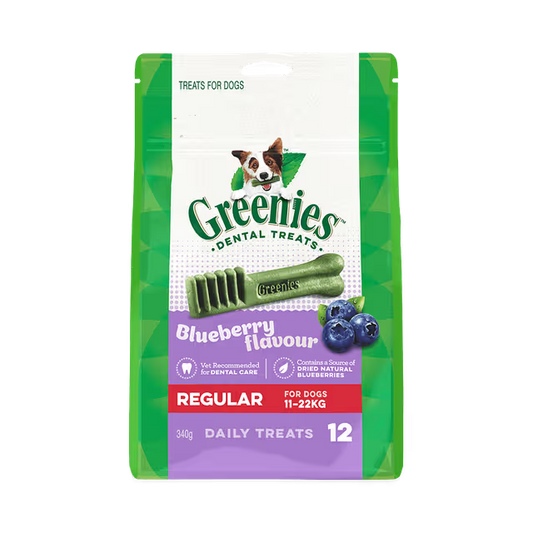 Greenies - Blueberry Flavour Regular Dog Dental Treats