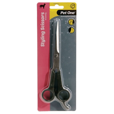 Pet One - Grooming Scissor Pet Hair - Pets Wonderland