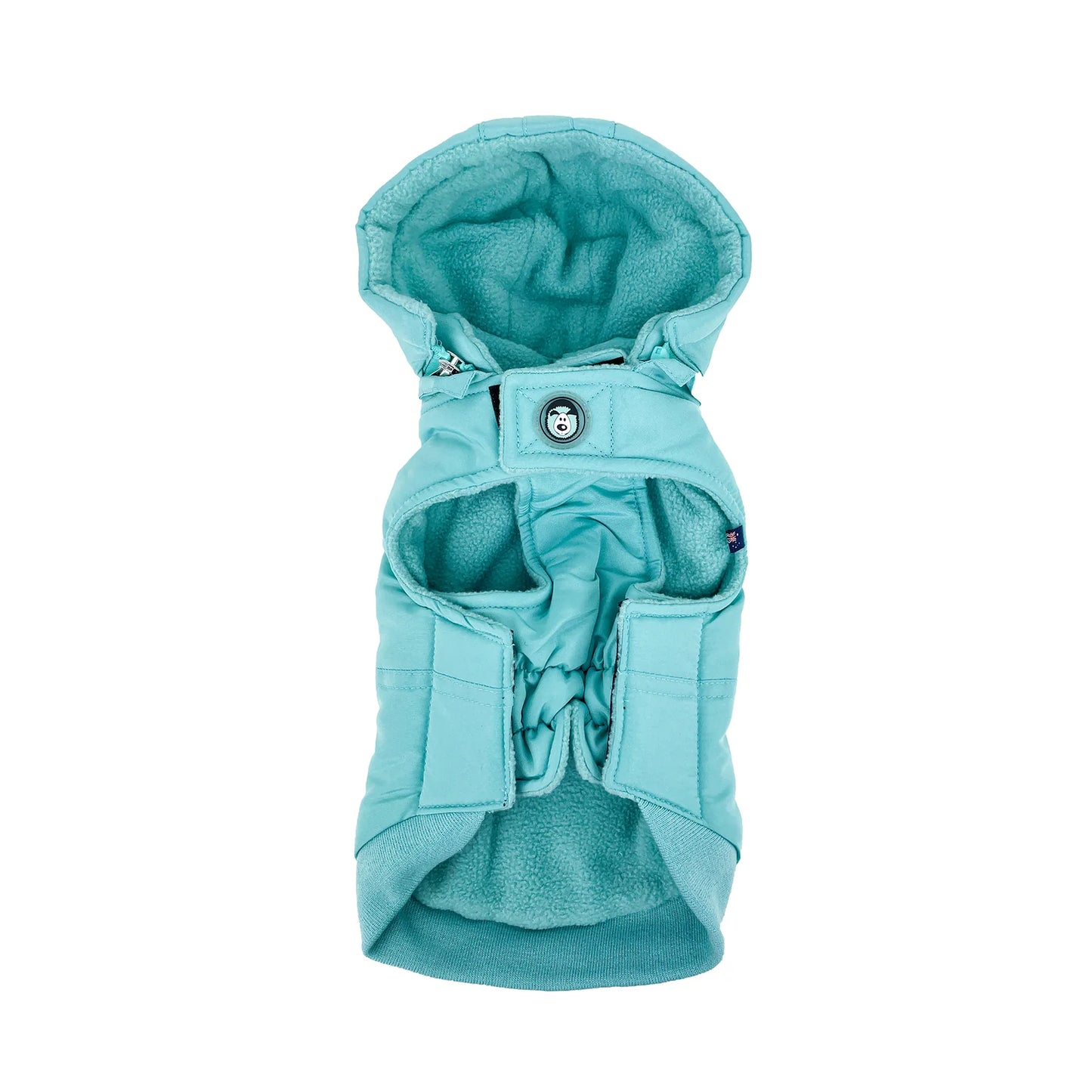 Huskimo - MT Buller Dog Coat Periwinkle Aqua