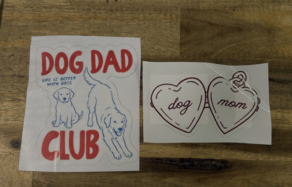 Doggy Vinyl Stickers