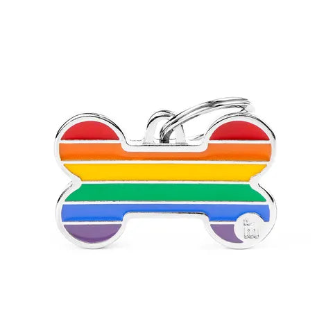 My Family - Rainbow Tag Large - Pets Wonderland