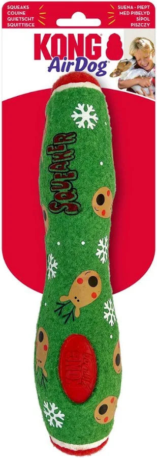 KONG - Holiday AirDog Squeaker Stick LRG - Pets Wonderland